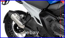 Puig Rear Lower Wind Side Deflectors Matte Black BMW R1300GS 2023 2026