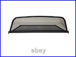 Purewind Wind Deflector Compatible With BMW E46 3er Year 2000-2007 (Black)