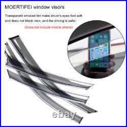 Rain Guard Window Visor Vent Shade Wind Deflectors for 2024 2025 BMW X2 M35i 28i
