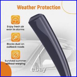 Rain Shields for BMW 3 Series F30 2012-2018 Window Deflectors In Channel Mount