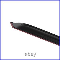 Rain Wind Deflectors for BMW X5 E53 1999-2006 Black Tinted Outside Mount t