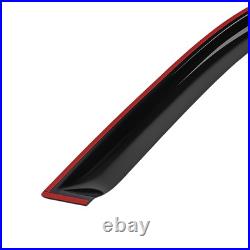 Rain Wind Deflectors for BMW X5 E53 1999-2006 Black Tinted Outside Mount t