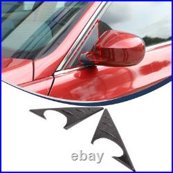 Real Carbon fiber Anti-wind Buffeting Deflector For BMW 3 Series E90 E92 2005-12