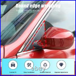 Real Carbon fiber Anti-wind Buffeting Deflector For BMW 3 Series E90 E92 2005-12