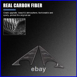 Real Carbon fiber Anti-wind Buffeting Deflector For BMW 3 Series E90 E92 2005-12