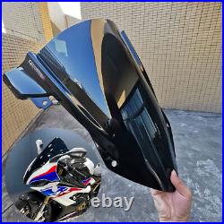 S1000RR Black Front Windscreen Windshield Wind Deflector For BMW S1000 RR 19-24