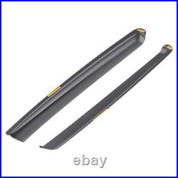 Side Wind Deflectors For BMW 1 Series F20 11-19 In-Channel 4pc Smoke