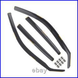 Side Wind Deflectors For BMW X5 E70 5 Doors SUV 2006-2013 In-Channel Tinted