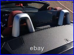 Smoke tinted wind deflector for BMW Z4 e89 no drilling easy DIY installation