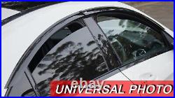 Tape-on Window Wind Visors Rain Guard Deflectors For BMW 3 E46 Coupe 1999-2006