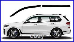 Tape-on Window Wind Visors Rain Guard Vent Deflectors For BMW X7 (G07) I 2018