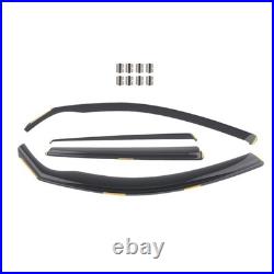 Tinted In-Channel Visors for BMW 1 Series F20 11-19 Front Rear 4pc Set