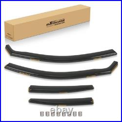 Tinted Side Window Deflectors For BMW 5 Series F10 Saloon 2010-2017 In-Channel