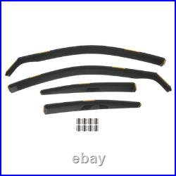 Tinted Side Window Deflectors For BMW 5 Series F10 Saloon 2010-2017 In-Channel