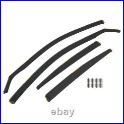 Tinted Side Window Deflectors For BMW 5 Series F10 Saloon 2010-2017 In-Channel