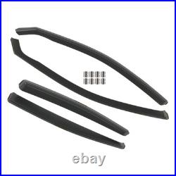 Tinted Side Window Deflectors For BMW 5 Series F10 Saloon 2010-2017 In-Channel