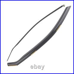 Tinted Side Window Deflectors for BMW X5 E70 5 Doors SUV 06-13 In-Channel 4pc