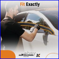 Tinted Window Visors for BMW F30 3 Series 2012-2018 In Channel Rain Guards 4pcs