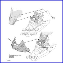 Touring Windshield Front Windscreens Wind Deflectors For BMW R1250GS R1200GS ADV