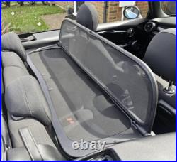 Used Once Genuine Bmw Mini F57 2016-24 Convertible Wind Deflector & Bag Free P&p