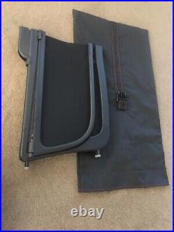 Used Once Only Genuine Bmw Mini F57 Convertible Wind Deflector & Bag Free P&p