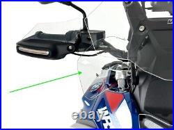 WRS BMW R1300 GS Extended Wind Deflectors Pair Clear
