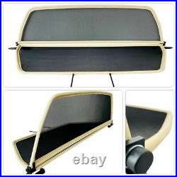 Wind Deflector For BMW E46 Year 2000 2007 Quick Release Beige