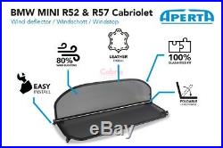 Wind Deflector Mini R52 & R57 Convertible 2004-2016 Bmw Windstop Shield Screen