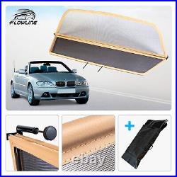 Wind Deflector for BMW 3-Series E46 (2000-2007) Collapsible Beige Wind Deflector for BMW 3-Series E46 (2000-2007) Collapsible Beige