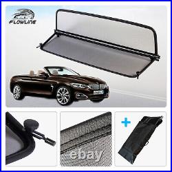 Wind Deflector for BMW 4-Series F33 (2013 onwards) Collapsible Black