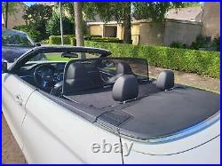 Wind Deflector for BMW 4-Series F33 (2013 onwards) Collapsible Black