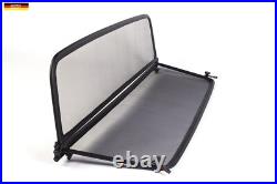 Wind Deflector for BMW 4-Series F33 (2013 onwards) Collapsible Black