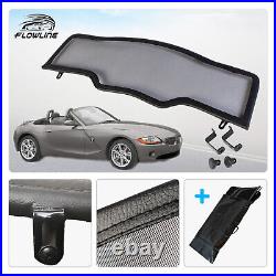 Wind Deflector for BMW Z4 Roadster E85 (2002-2008) Black Wind Deflector for BMW Z4 Roadster E85 (2002-2008) Black