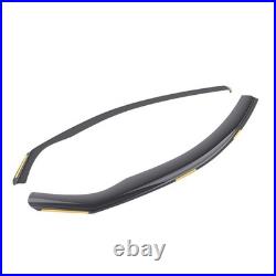 Wind Deflectors For BMW 1 Series F20 11-19 Front Rear 4pc Black