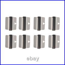 Wind Deflectors For BMW 1 Series F20 11-19 Front Rear 4pc Black