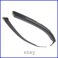 Wind Deflectors For BMW 1 Series F20 11-19 Front Rear 4pc Black
