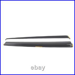 Wind Deflectors For BMW 1 Series F20 11-19 Front Rear 4pc Black