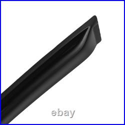 Wind Deflectors Guard Kit for BMW X5 E53 1999-2006 Outside Mount Black Tinted