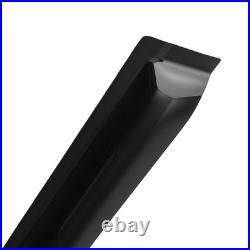 Wind Deflectors Guard Kit for BMW X5 E53 1999-2006 Outside Mount Black Tinted