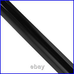 Wind Deflectors Guard Kit for BMW X5 E53 1999-2006 Outside Mount Black Tinted