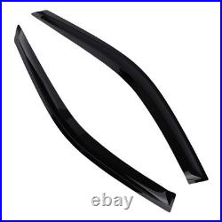 Wind Deflectors Guard Shield Visor for BMW X5 F15 2013-2018 Black Tinted Mount