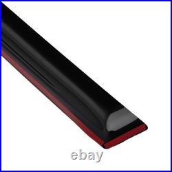 Wind Deflectors Guards for BMW X5 E53 1999-2006 Black Tinted Outside Mount 4PC