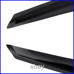 Wind Deflectors Rain Guard Set for BMW X5 F15 2013-2018 Black Tinted Mount 4pcs
