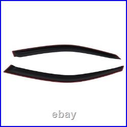 Wind Deflectors Rain Guard Set for BMW X5 F15 2013-2018 Black Tinted Mount 4pcs