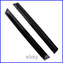 Wind Deflectors Rain Guard Set for BMW X5 F15 2013-2018 Black Tinted Mount 4pcs