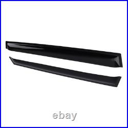 Wind Deflectors Rain Guard Set for BMW X5 F15 2013-2018 Black Tinted Mount 4pcs