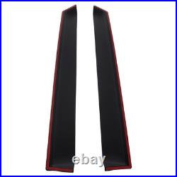 Wind Deflectors Rain Guard Set for BMW X5 F15 2013-2018 Black Tinted Mount 4pcs