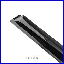 Wind Deflectors Rain Visors for BMW X5 E53 1999-2006 Outside Mount Black Tinted