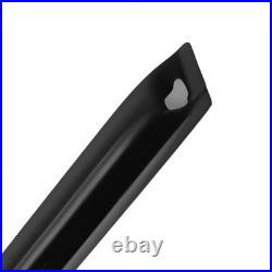 Wind Deflectors Rain for BMW X5 E53 1999-2006 Black Outside 4x