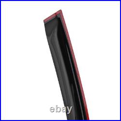 Wind Deflectors Visor Set for BMW X5 E53 1999-2006 Black Tinted Outside Mount